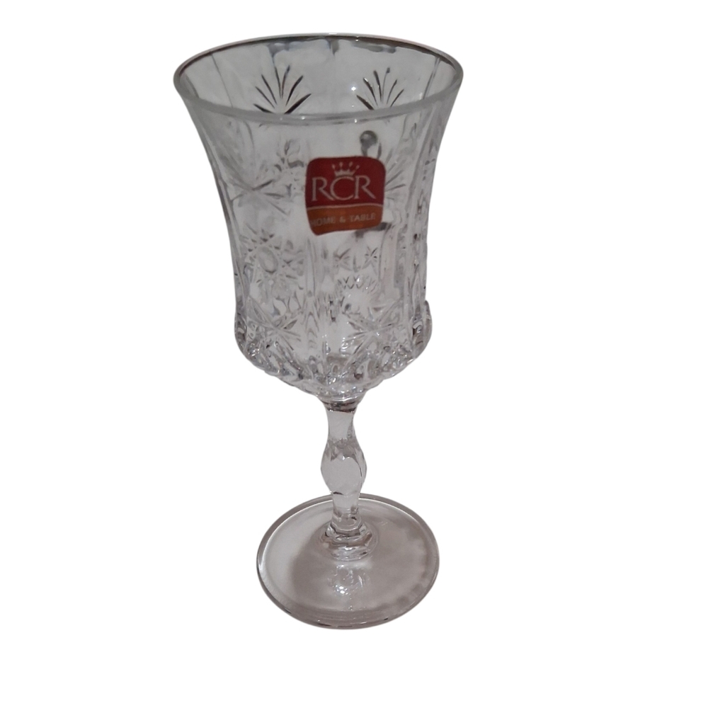 SALE!!! NIB Vintage Crown Rock RCR Set of 5‎ Sherry Glasses